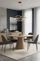 Hospitality furniture - Round Wooden Dining Table - www.oroatrade.com