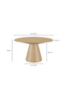 Hospitality furniture - Round Wooden Dining Table - www.oroatrade.com