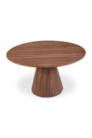 Hospitality furniture - Round Oak Veneer Dining Table - www.oroatrade.com