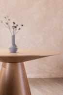 Hospitality furniture - Round Oak Veneer Dining Table - www.oroatrade.com
