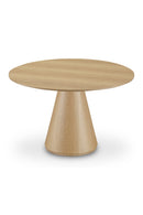 Hospitality furniture - Round Oak Veneer Dining Table - www.oroatrade.com