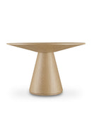 Hospitality furniture - Round Oak Veneer Dining Table - www.oroatrade.com