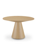 Hospitality furniture - Round Oak Veneer Dining Table - www.oroatrade.com