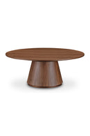 Hospitality furniture - Round Oak Veneer Coffee Table - www.oroatrade.com