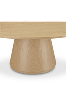 Hospitality furniture - Round Oak Veneer Coffee Table - www.oroatrade.com