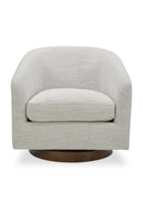 Curved Swivel Accent Chair | Novi Living Oscy | Oroatrade.com