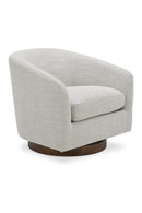 Curved Swivel Accent Chair | Novi Living Oscy | Oroatrade.com