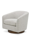 Curved Swivel Accent Chair | Novi Living Oscy | Oroa.com