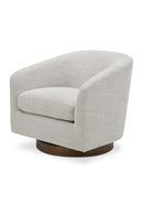 Curved Swivel Accent Chair | Novi Living Oscy | Oroa.com
