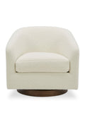 Curved Swivel Accent Chair | Novi Living Oscy | Oroatrade.com