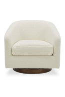 Curved Swivel Accent Chair | Novi Living Oscy | Oroatrade.com
