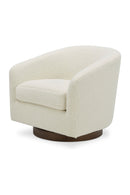 Curved Swivel Accent Chair | Novi Living Oscy | Oroa.com