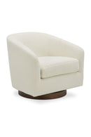 Curved Swivel Accent Chair | Novi Living Oscy | Oroa.com