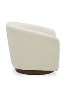 Curved Swivel Accent Chair | Novi Living Oscy | Oroa.com