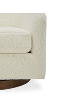 Curved Swivel Accent Chair | Novi Living Oscy | Oroa.com