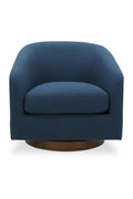 Curved Swivel Accent Chair | Novi Living Oscy | Oroatrade.com