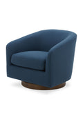 Curved Swivel Accent Chair | Novi Living Oscy | Oroa.com