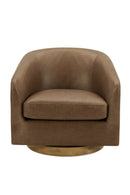 Curved Swivel Accent Chair | Novi Living Oscy | Oroatrade.com