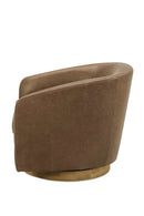 Curved Swivel Accent Chair | Novi Living Oscy | Oroatrade.com