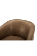 Curved Swivel Accent Chair | Novi Living Oscy | Oroatrade.com