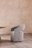 Split-Back Rolling Dining Chair | Novi Living Barrow | Oroatrade.com