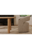 Split-Back Rolling Dining Chair | Novi Living Barrow | Oroa.com