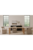 Split-Back Rolling Dining Chair | Novi Living Barrow | Oroatrade.com