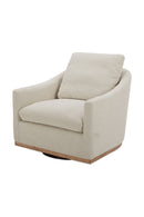 Barrel Back Swivel Lounge Chair | Novi Living Linden | Oroa.com