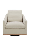 Barrel Back Swivel Lounge Chair | Novi Living Linden | Oroatrade.com