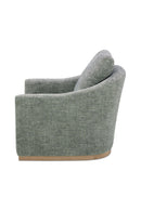 Barrel Back Swivel Lounge Chair | Novi Living Linden | Oroatrade.com