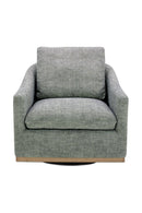 Barrel Back Swivel Lounge Chair | Novi Living Linden | Oroatrade.com