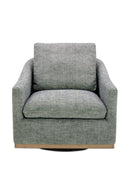 Barrel Back Swivel Lounge Chair | Novi Living Linden | Oroa.com