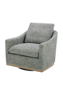 Barrel Back Swivel Lounge Chair | Novi Living Linden | Oroatrade.com