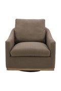 Barrel Back Swivel Lounge Chair | Novi Living Linden | Oroatrade.com