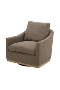 Barrel Back Swivel Lounge Chair | Novi Living Linden | Oroa.com