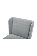 Upholstered Rolling Dining Chair | Novi Living Cormac | Oroa.com