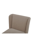 Upholstered Rolling Dining Chair | Novi Living Cormac | Oroa.com