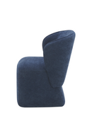 Curved Back Rolling Dining Chair | Novi Living Larson | Oroatrade.com