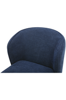 Curved Back Rolling Dining Chair | Novi Living Larson | Oroatrade.com