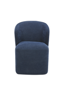 Curved Back Rolling Dining Chair | Novi Living Larson | Oroatrade.com