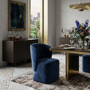 Hospitality furniture - Curved Back Rolling Dining Chair - www.oroatrade.com