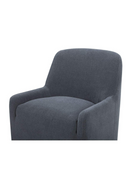 Upholstered Rolling Dining Chair | Novi Living Sandy | Oroatrade.com