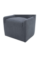 Upholstered Rolling Dining Chair | Novi Living Sandy | Oroatrade.com