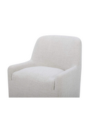 Upholstered Rolling Dining Chair | Novi Living Sandy | Oroatrade.com