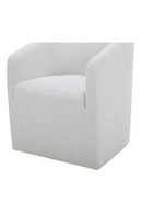 Upholstered Rolling Dining Chair | Novi Living Sandy | Oroa.com