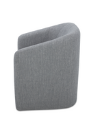 Upholstered Rolling Dining Chair | Novi Living Sandy | Oroa.com