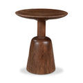 Round Wooden End Table | Novi Living Nels | Oroa.com