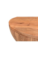 Hospitality furniture - Round Acacia Storage Coffee Table - www.oroatrade.com