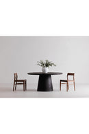 Contract furniture - Black Mango Wood Dining Table - www.oroatrade.com