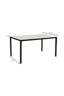 Hospitality furniture - White Marble Dining Table S - www.oroatrade.com